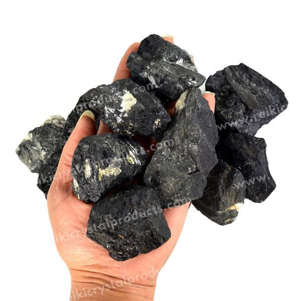 Black Tourmaline Tumble gemstone