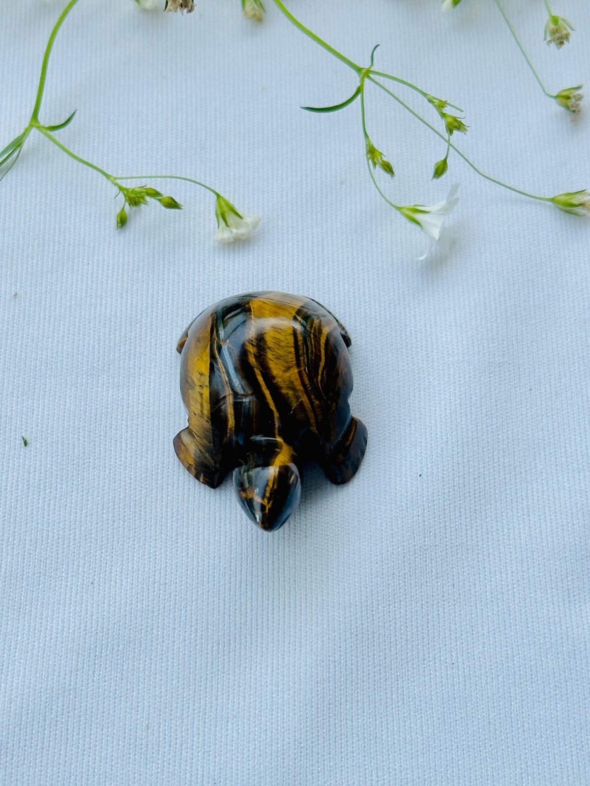 Tiger's Eye Turtle gemstone